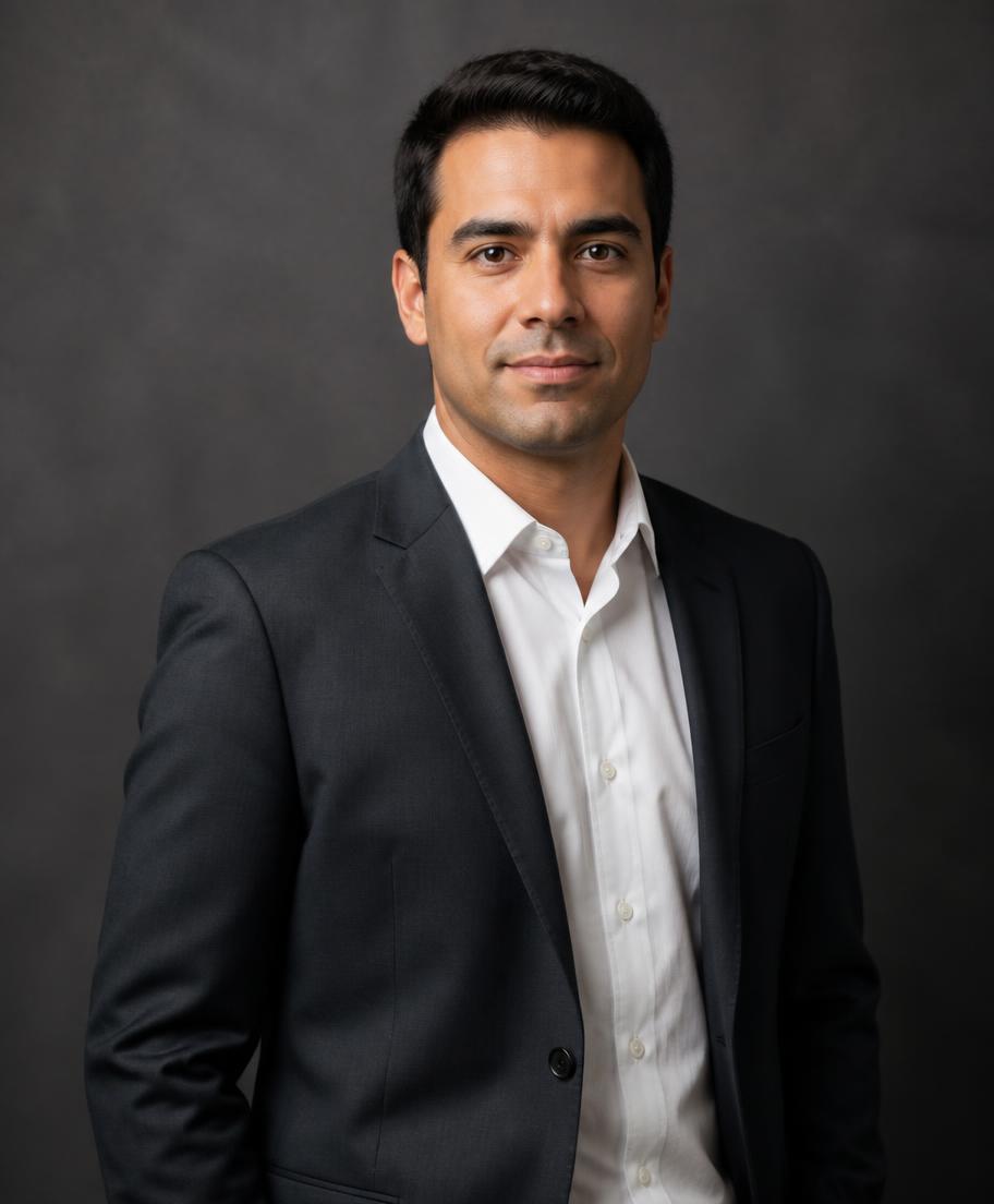 Retrato profissional de Dr. Felipe Andrade